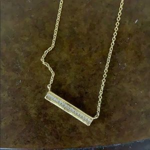 **DISCONTINUED** Gorjana bar necklace with stones